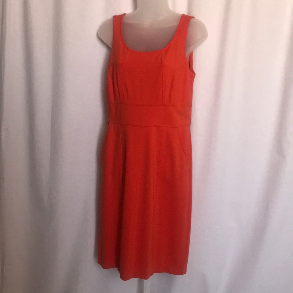 Orange Ann Taylor Dress size 6